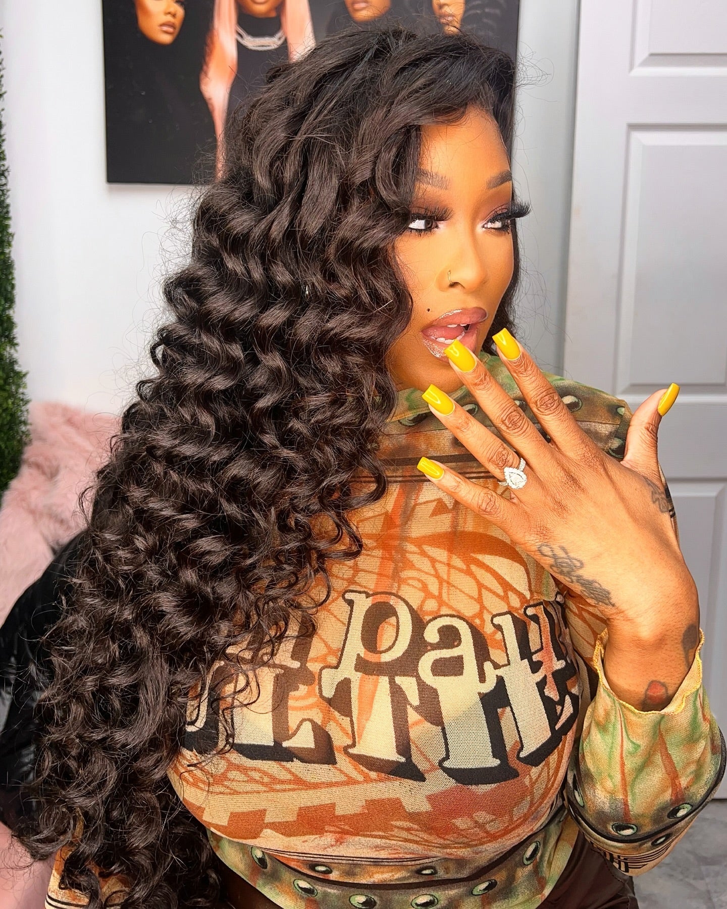 34 INCH 13x6 HD LACE FRONTAL WIG