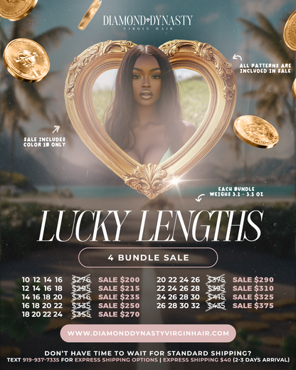 Lucky Lengths SALE 4 bundles