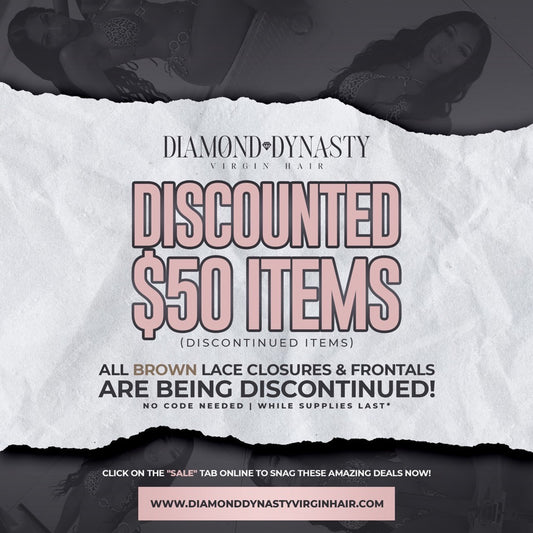 Discontinued $50 Items