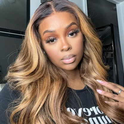 "KIARA" 5x5 HD BALAYAGE Lace Closure Wig