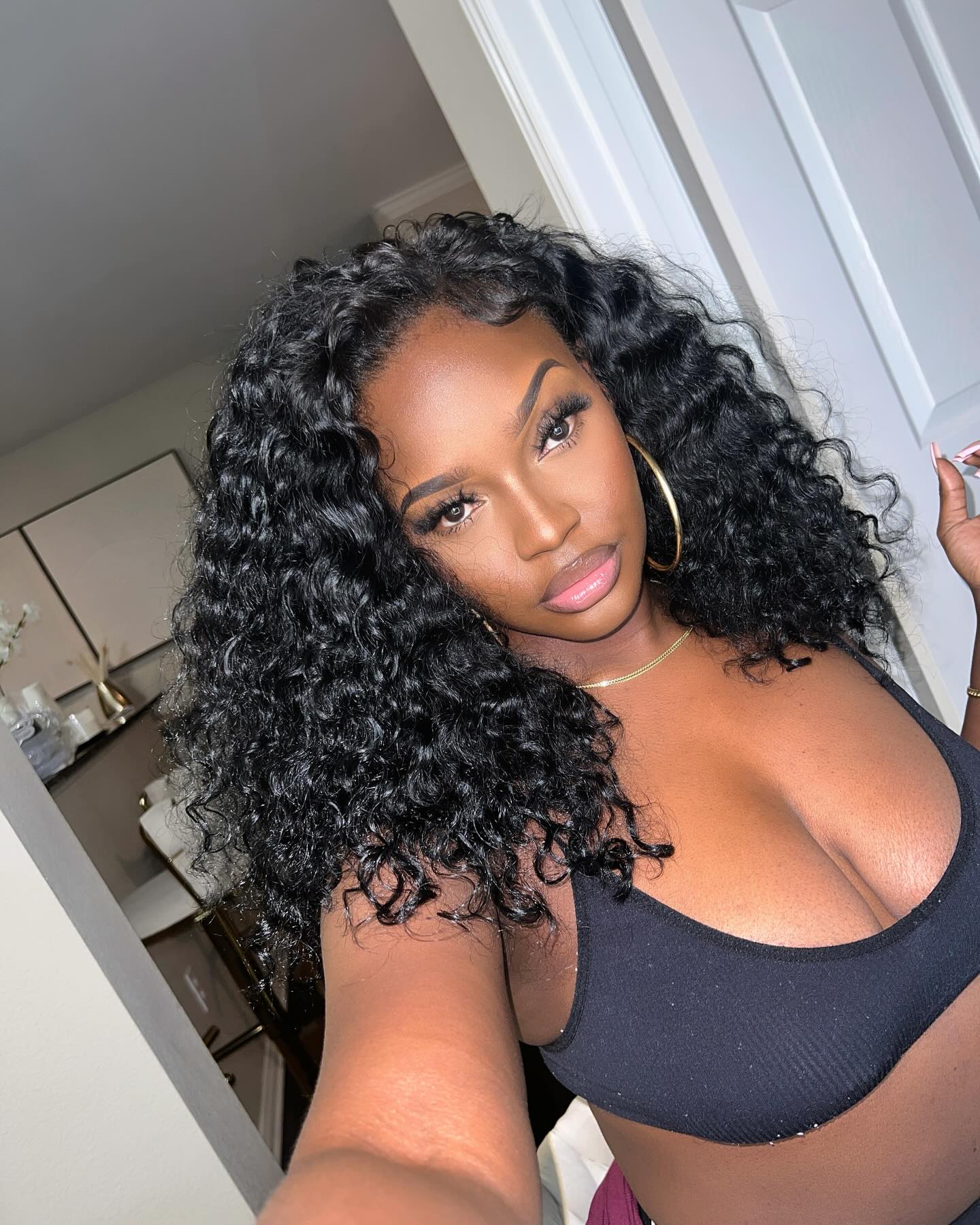 Jet Black Hair: Bundles, Closures, & Frontals